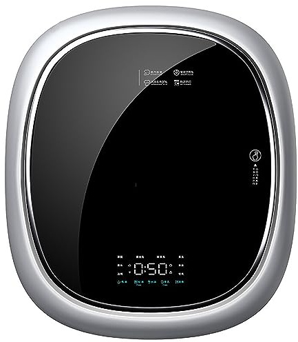 DRFGHK Wall-Mounted Mini Drum 3kg Front Load Washing Machine, Full-Automatic, Highly Efficient, for Travel Apartments Dorms Socks Underwear