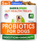 BARK&SPARK Advanced Dog Probiotics for Gut Health - Pre, Post & Probiotic Treats - Dogs Digestive Health Sensitive Tums Support - All Breeds & Ages - Probiotics for Dogs (60 Ct)