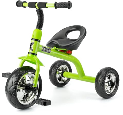 Xootz Dreirad mit Easy Clip Montage Trike – grün