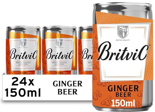 Britvic Ginger Beer, 24x 150ml Can