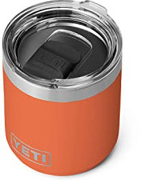 Yeti Rambler 10 oz Stackable Lowball 2.0, Vacuum Insulated, Stainless Steel with MagSlider Lid, High Desert Clay