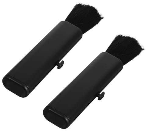 MOLUCKFU 2 Stück Fugenreinigungsbürste Auto Detailbürste Auto Staubbürste Detaillierungszubehör Auto Lüftungsbürste Auto Steckdosenbürste Auto Lüftungsbürste Staubbürste