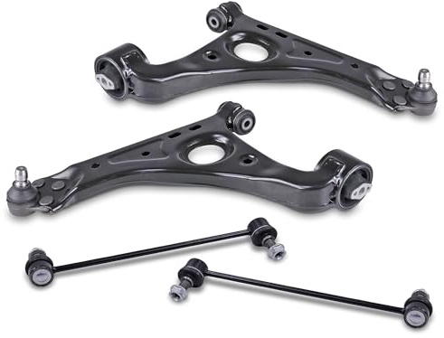 ATEC Germany 2x Braccio oscillante + 2x Barra d'accoppiamento anteriore Compatibile con: OPEL MOKKA/MOKKA X