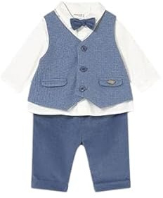 Mayoral Completo invernale battesimo cerimonia neonato 18 mesi 86 cm color artico