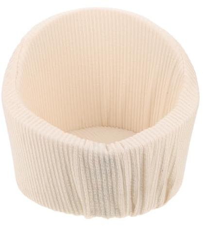 Alipis Canapé pour Séance Photo -né, Mini Fauteuil Blanc Doux et Ergonomique, Accessoire Léger et Sécurisé pour Photographie Bébé Studio et Décor Chambre Bébé