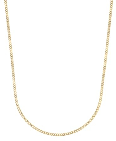 Amor Collier Edelstahl Unisex Damen Herren Halsschmuck, 38 cm, Gold, Kommt in Schmuck Geschenk Box, 2037369