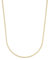 Amor Collier Edelstahl Unisex Damen Herren Halsschmuck, 38 cm, Gold, Kommt in Schmuck Geschenk Box, 2037369