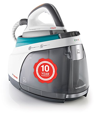Polti La Vaporella XT100C, Steam generator iron with boiler, 7.5 bar, no maintenance, 10 year warranty on the boiler against limescale attacks*, unlimited autonomy, steam pulse 500g