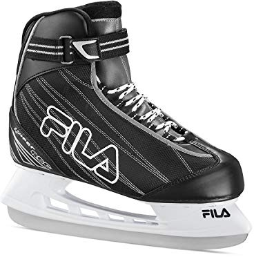 FILA SKATES Viper CF Rec, Patins à Glace Unisexe Adulte, Mixte, 10419000, Noir/Argent, 38