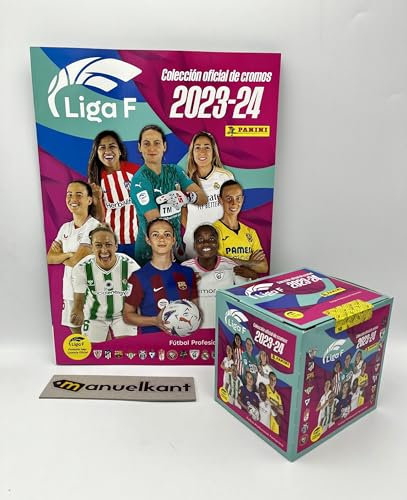 Liga Femenina 2023 24 2024 Liga F - Album Figurine + 1 Scatola Box 50 bustine
