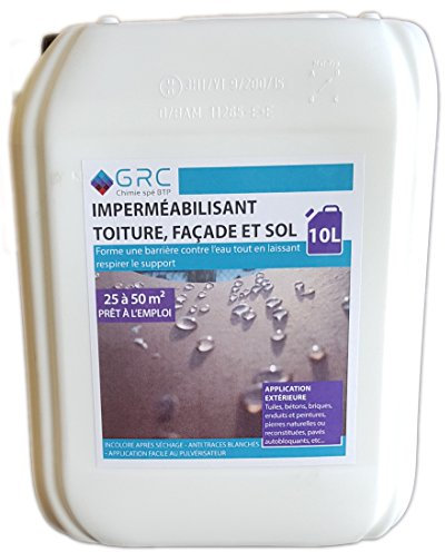 GRC – Roofing, Façade and Floor Waterproofer – 10 L (Surface Waterproof)