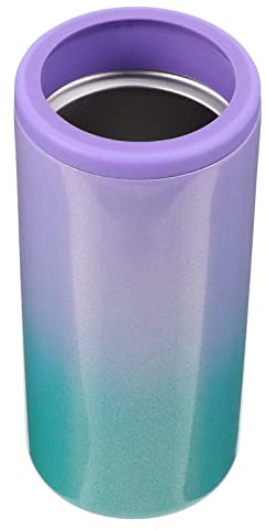 Cabilock 1 Pc Canette De Coca Froide Porte-canette Refroidisseurs Mince Peut Refroidisseur Manchon Isolant Pour Boissons Porte- Acier Inoxydable Extérieur Casier à Bière