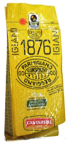 Cantarelli 1876 - Parmigiano Reggiano DOP - Bergsprodukt - Mognad 24/30 månader - 1 kg