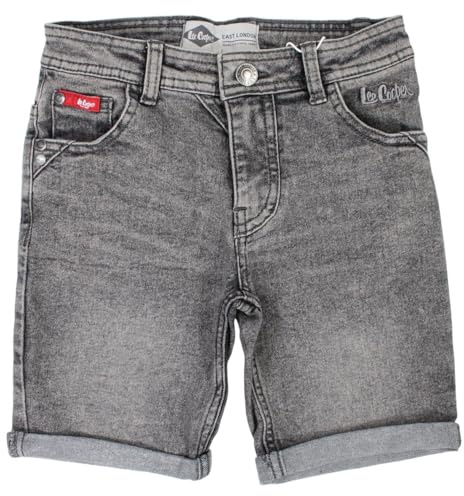 Lee Cooper, Bermudas, Pantalones Cortos, Short, niño, niña, Gris, Talla 6A - GLC113 BJ S1-6A