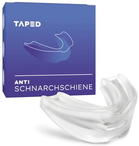 Anti Schnarch Schiene - Knirschschiene für nachts, gegen Schnarchen - Protrusionschiene aus EVA - KEIN BPA - Anti-Schnarch Effekt