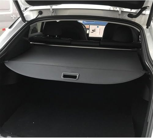 heyinghon Rétractable De Coffre pour Tesla Model Y 2020-2024, Cache-Bagages Housse Colis Cargo Couverture De Cargaison Étagère Arrière
