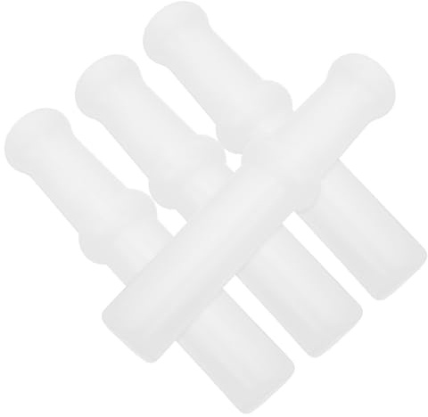 Veemoon Ensemble de 4 Poussoirs Universels pour Hachoir à Viande en Plastique Robuste Tiges de Poussée Ergonomiques Compatibles Multiples Marques Accessoire la Cuisine pour Usage