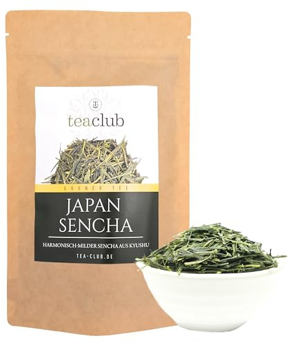 Japan Sencha grönt te löst 50 g, japanskt grönt te från Kyushu, sorten Oku Midori, TeaClub Grönt te