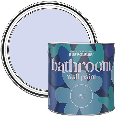 Rust-Oleum Purple Water-Resistant Bathroom Wall & Ceiling Paint - Be My Mermaid 2.5L