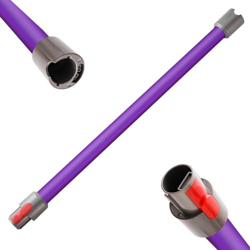 Qygba Tube Extension Pour Dyson V11 V10 V15 V8 V7 Aspirateur, Tube d'extension Pièces Détachées Longueur 73 CM (Pourpre)
