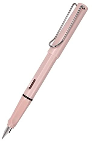 BKEKM Füllfederhalter Premium-Füllfederhalter mit ergonomischem Griff, Kalligrafie-Stift, Schreibstift, 0,38 mm, extra feine Spitze, Geschenk für Männer und Frauen tragbar