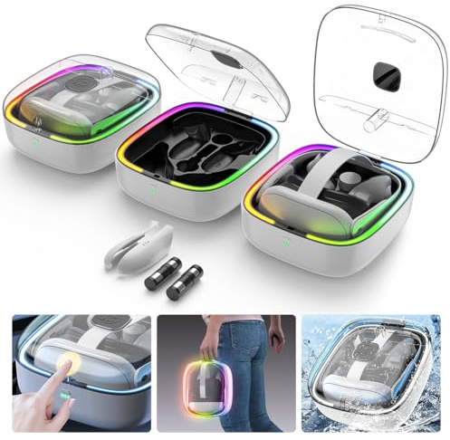 DKIIL NOIYB für Quest 3 Ladestation VR-Ladestation Zubehör mit 2 1800mAh Akkus für Oculus/Meta Quest 3 VR-Headset-Schnellladestation mit LED-Licht-Controller (Aktualisierte Version)