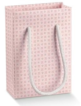 Scotton ShopperBox Lot de 10 boîtes à provisions Rose 130 x 70 x 180 mm