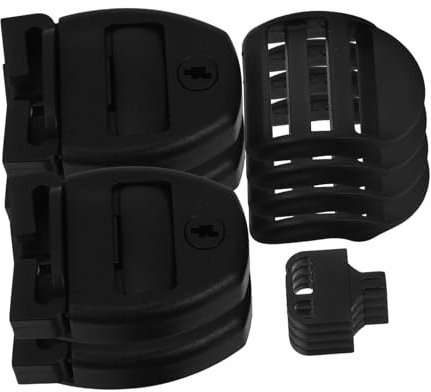 FUNOMOCYA 4pcs Spa Cover Lock Bath Tub Strap Buckle Hot Tub Cover Clips Replacement