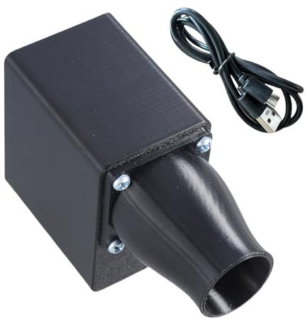 Bbq Soplador de aire de carbón vegetal, ventilador eléctrico portátil para barbacoas, picnics de barbacoa, senderismo, camping, picnics de chimenea, accesorios