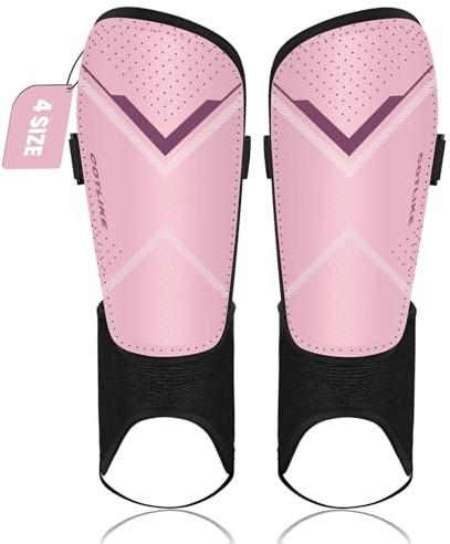 Soccer Shin Guards for Kids Youth Adults, Shin Guard with Ankle Protection Football Gear for 3 5 4-6 7-9 10-12 Years Old Boys Girls Men Women Espinilleras de Futol para Hombres