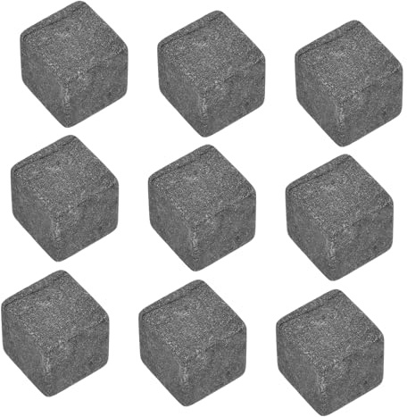 SHINEOFI Pietre Refrigeranti per Bevande Pietre per Whisky Riutilizzabili Cubetti di Ghiaccio in Granito per Whisky e Vino Resistenti all Usura per Uso Domestico