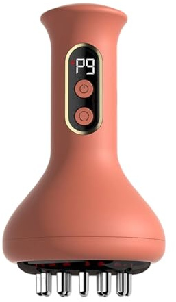 Masajeador Eléctrico Anticelulítico | Masajeador Eléctrico Vibrador Portátil para Piernas,Aparato Moldeador Multimodo Ajustable para Cuello Cintura Vientre Muslos Cara Abdomen | Uso Diario en Hogar