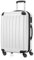 HAUPTSTADTKOFFER - SPREE - Hartschalen-Koffer Trolley Rollkoffer Reisekoffer, 4 Doppel-Rollen, 65 cm, 74 L, Weiß