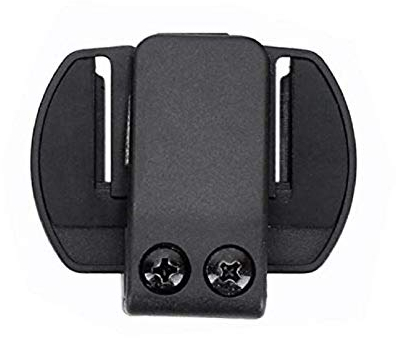 QSPORTPEAK 1pc Clip de Montage pour Casque de Moto à interphone V6/V4