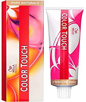 Wella Tinte Color Touch Pure Natural 6/0, Rubio Intenso Oscuro, 60 ml