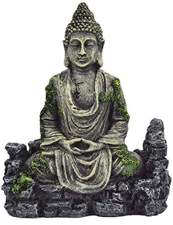 OMEM Aquarium-Dekoration, Buddha-Statue, Aquarium-Ornamente