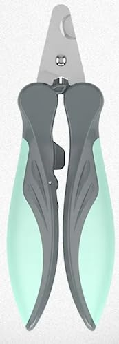 EWANTO 10x Krallenschere für Hunde und Katze aus Edelstahl Krallenzange Krallenpflege Schneider für Haustiere Nagelknipser Aqua