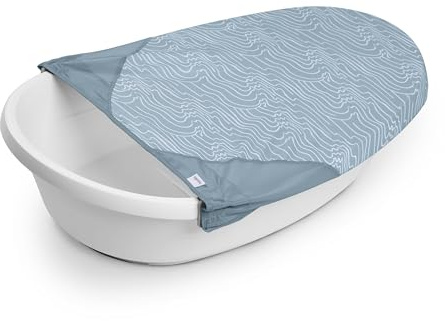 Ingenuity, Baignoire 3-en-1 Tout Confort - Porte-Bébé, Siège de Soutien, Évolutive, Conception Ergonomique, Facile à Nettoyer, 0 Mois et Plus