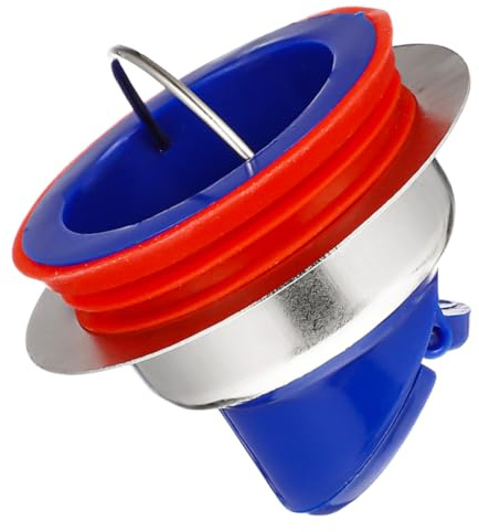 Holibanna Noyau De Siphon De Sol Anti-Odeur Clapet Anti-Retour pour Salle De Bain Et Cuisine Bouchon De Vidange en INOX Remplacement Facile pour Drainage Efficace
