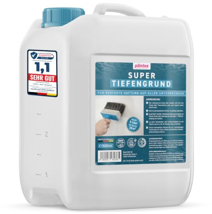 PLINTEX® Super Tiefengrund Innen & Außen 5 L für ca. 25m²