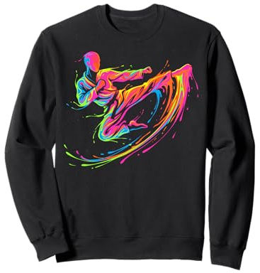 Joueur De Taekwondo pour Homme Enfant Garçon Sweatshirt
