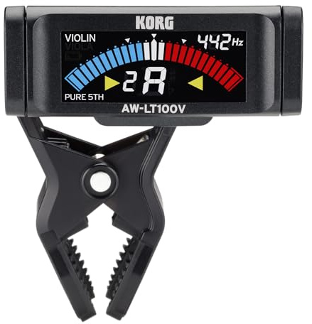 KORG AW-LT100 V - Accordatore cromatico, colore: Nero