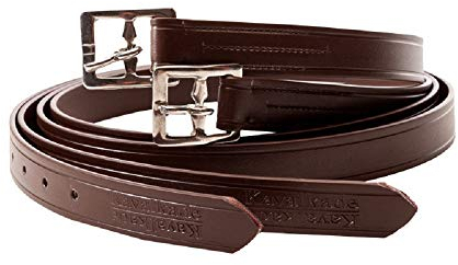 Steigbügelriemen Biothane braun