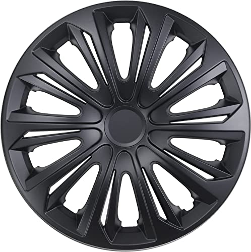 All4You Radzierblenden Nrm Strong Schwarz Matt 14 Zoll Radkappen Radblenden 4 Stück Black