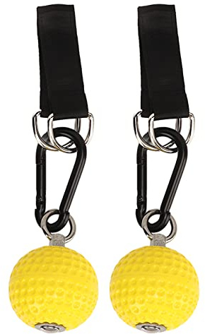Okuyonic Pull Up Ball, Facile da installare 1Pair Workout Fitness Equipment Pull Up Grips And Balls per Aumentare l'allenamento di Arrampicata Allenamento di Forza