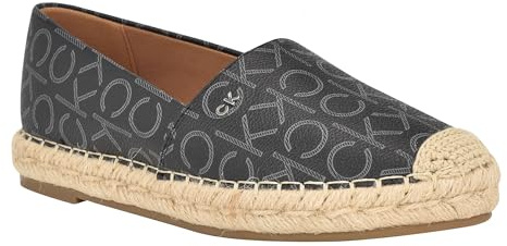 Calvin Klein Damer populära ballerinaskor, Svart 001, 36.5 EU
