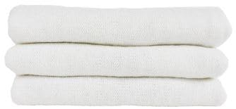 lakeland 100% Cotton Traditional Dishcloths – Pack of 3 Machine Washable Biodegradable