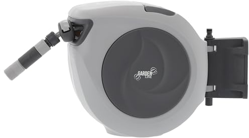 Enrouleur automatique de tuyau d'arrosage avec tuyau, enrouleur 15m