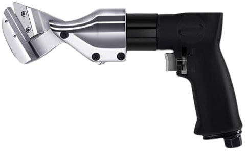 OSPSHPG Tijeras Neumáticas Industriales, Cizalla Neumática para Metal con Juego De Cuchillas De Repuesto, Ajuste De Velocidad Continuo Y Doble Engranaje De Avance Y Retroceso, para Cortar Metal