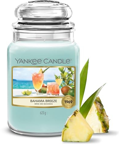 Yankee Candle Scented Candle | Bahama Breeze Large Jar | Long Burning Candles: up to 150 Hours | Perfect Gifts for Women